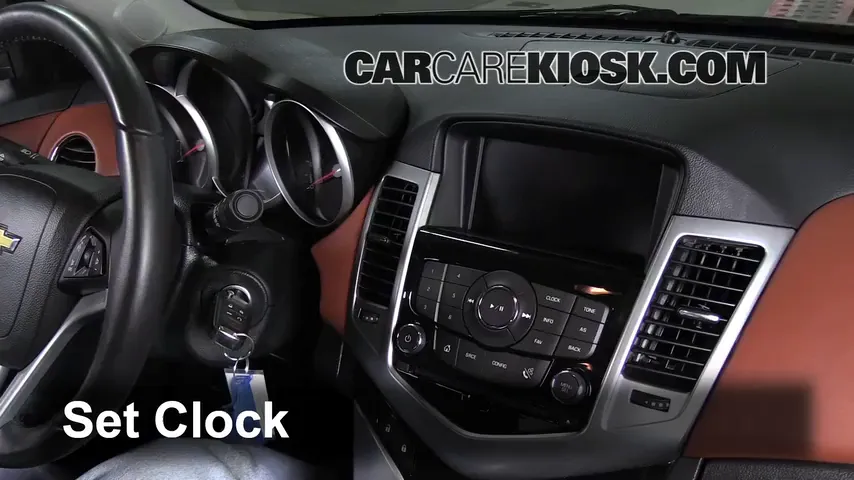 2013 Chevrolet Cruze LT 1.4L 4 Cyl. Turbo Clock Set Clock